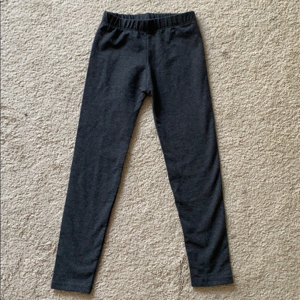 Cotton Lycra Leggings 6x BalTogs Heather Gray NEW